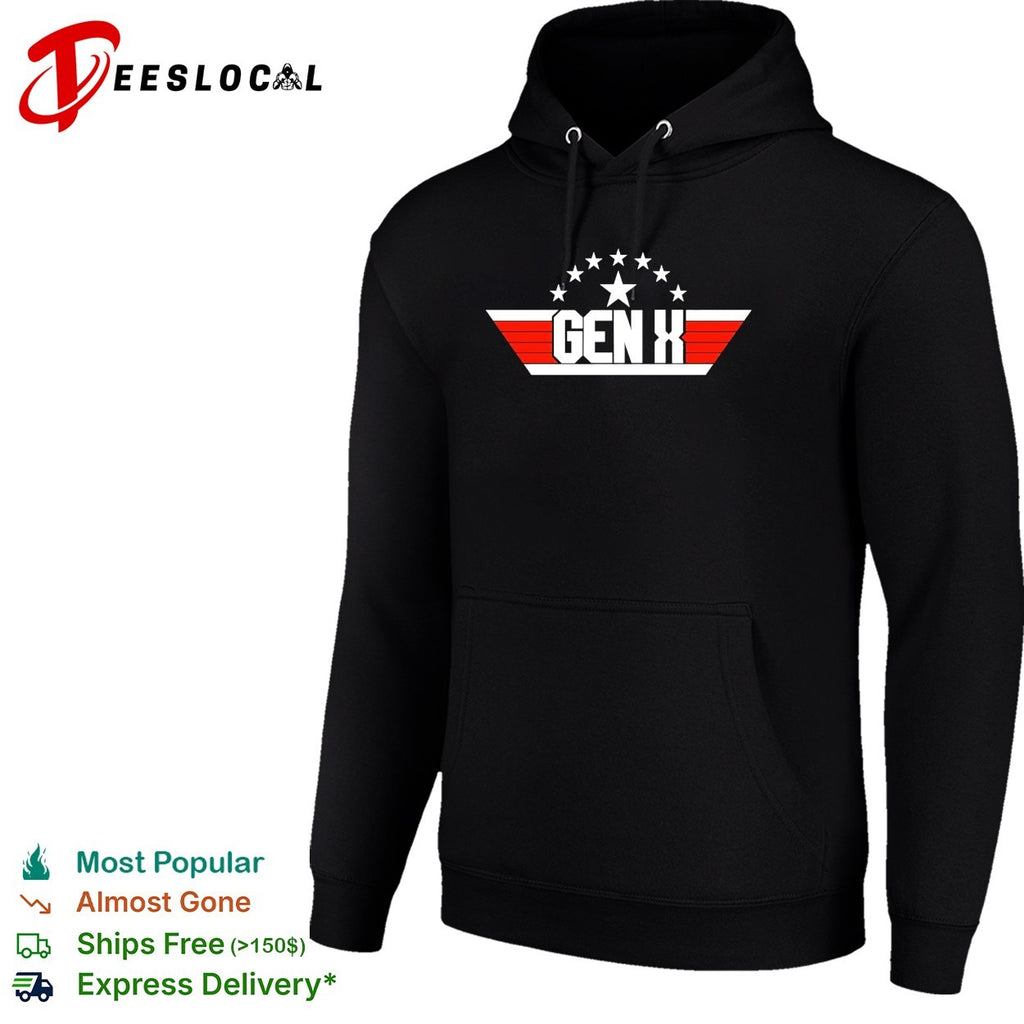 Gen X Top Gun logo parody shirt