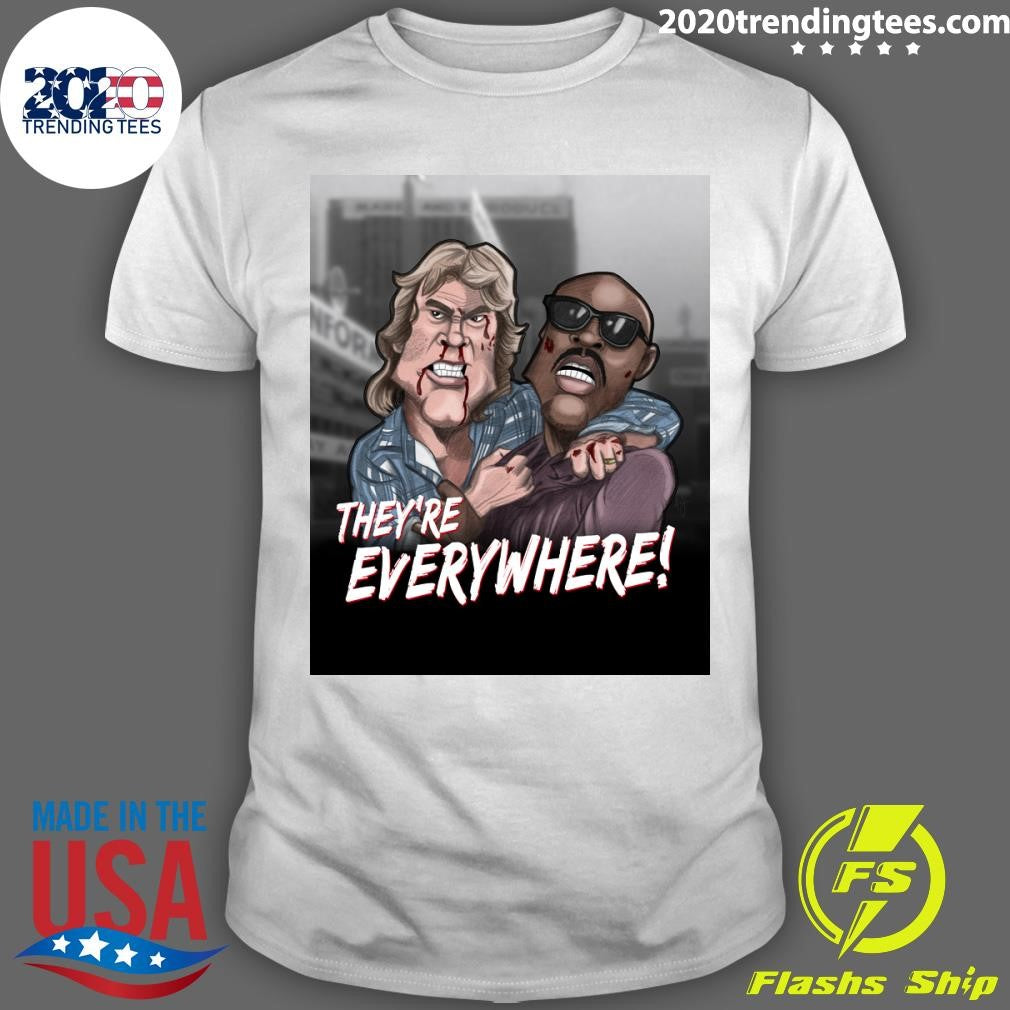 George Nada and Frank Armitage They’re Everywhere Shirt