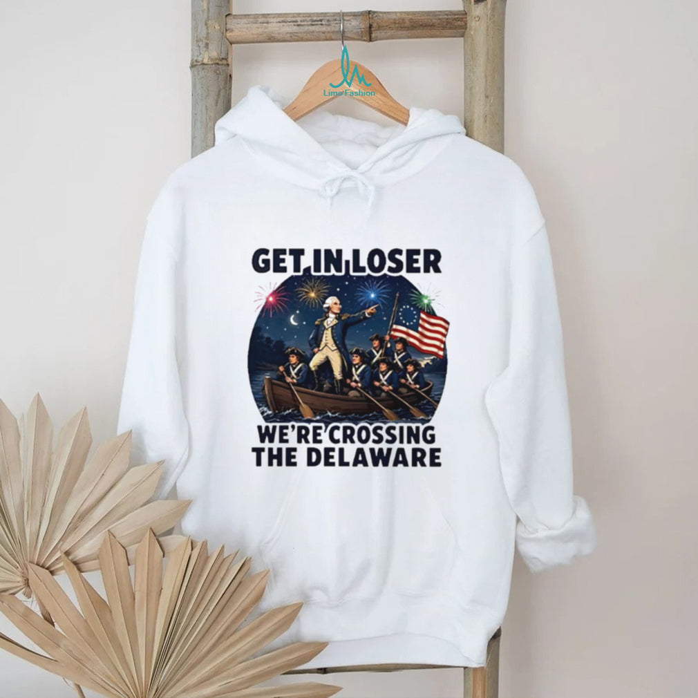George Washington Crossing The Delaware Funny History T Shirt