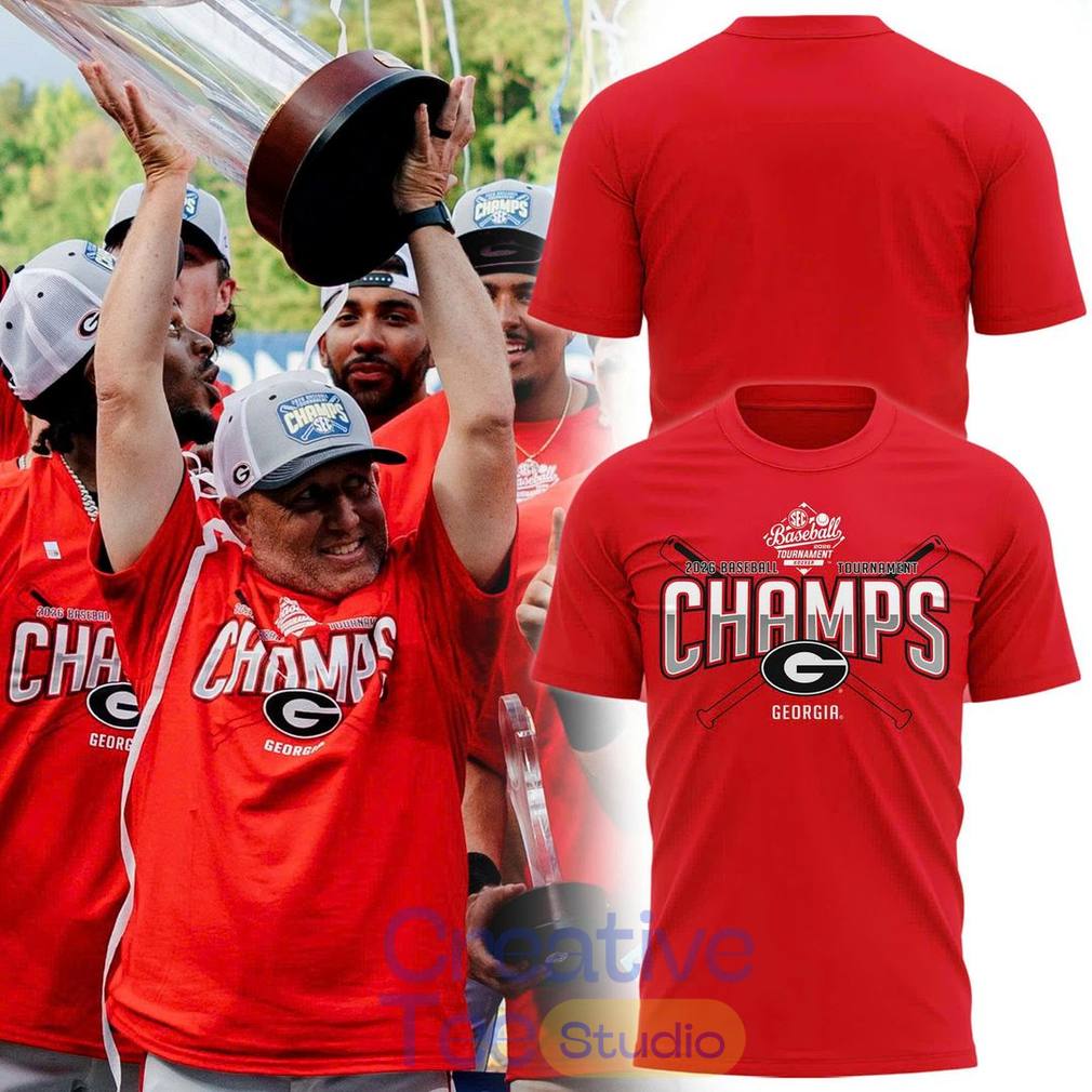 Georgia Bulldogs 2026 SEC Baseball Tournament Champions Shirt