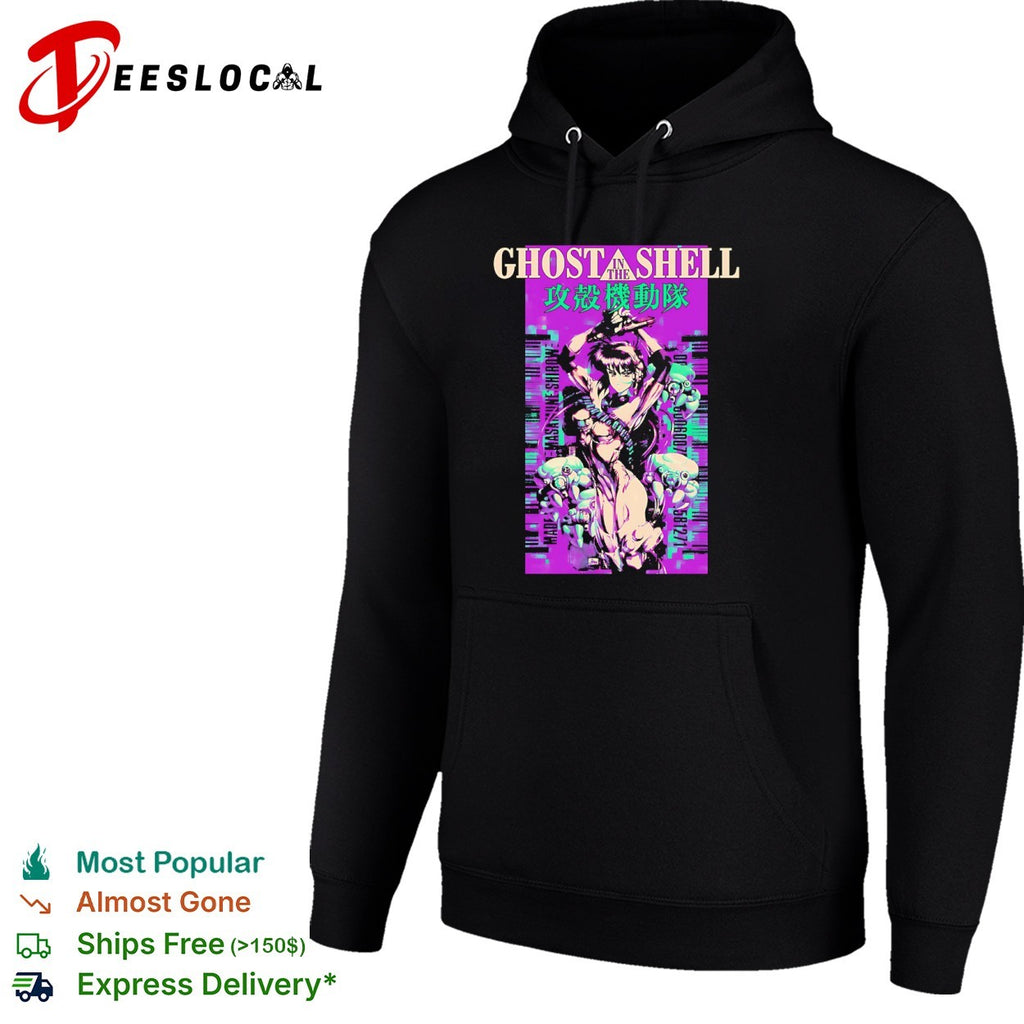 Ghost in the Shell Motoko Kusanagi Masamune Shirow anime shirt