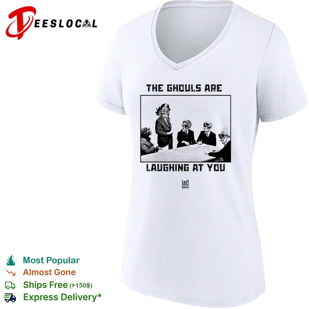 Ghouls laughing at you skeletons board meeting shirt