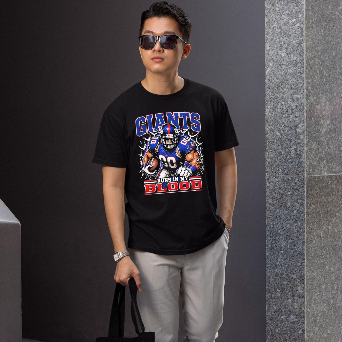 Giants Runs In My Blood Shirt