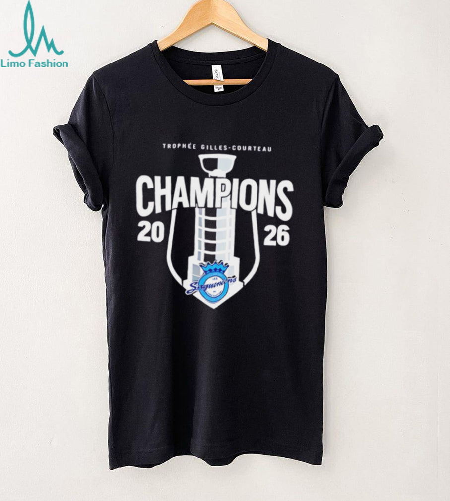 Gilles Courteau Trophy 2026 Champions Hockey T Shirt
