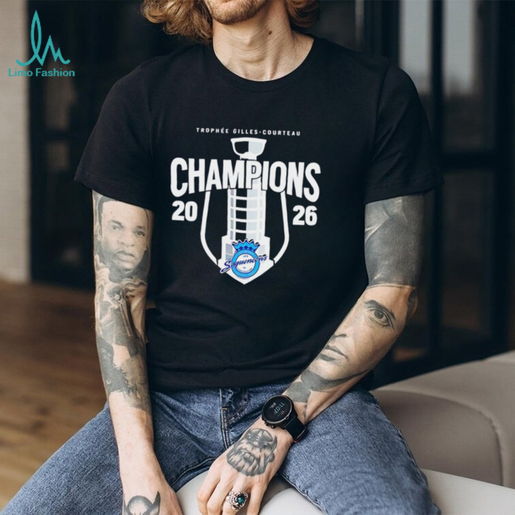 Gilles Courteau Trophy 2026 Champions Hockey T Shirt