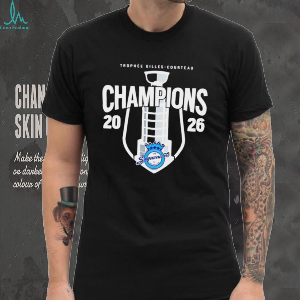 Gilles Courteau Trophy 2026 Champions Hockey T Shirt