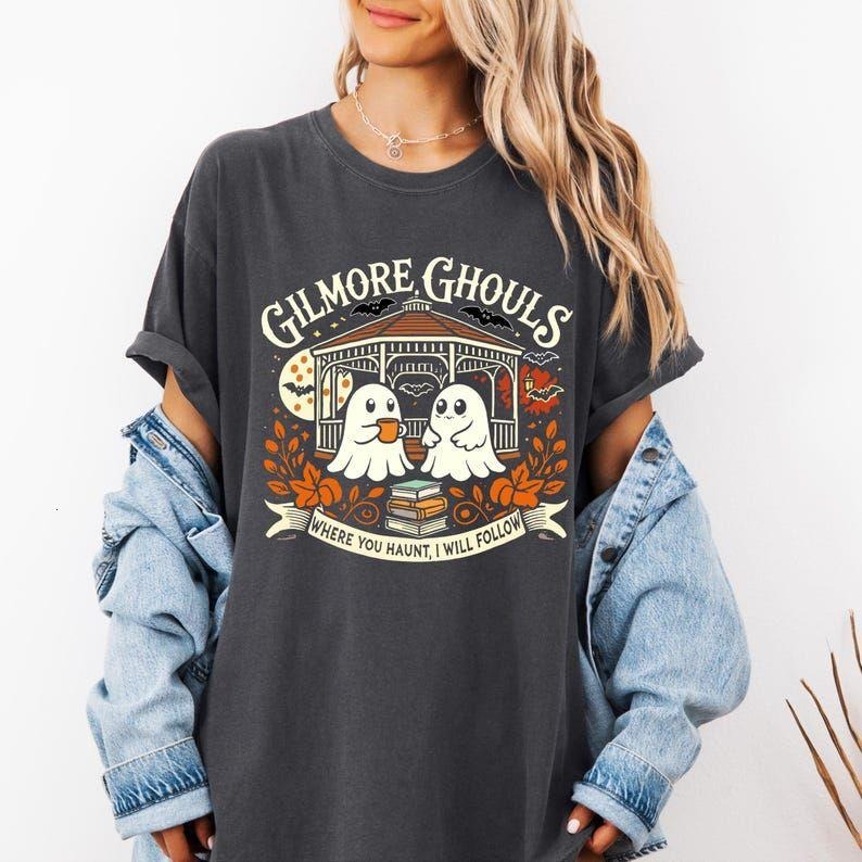 Gilmore Ghouls shirt, Ghost Parody Halloween sweatshirt, Fall shirt for Gilmore Girl fans, Halloween Shirt, TV Show Fan...