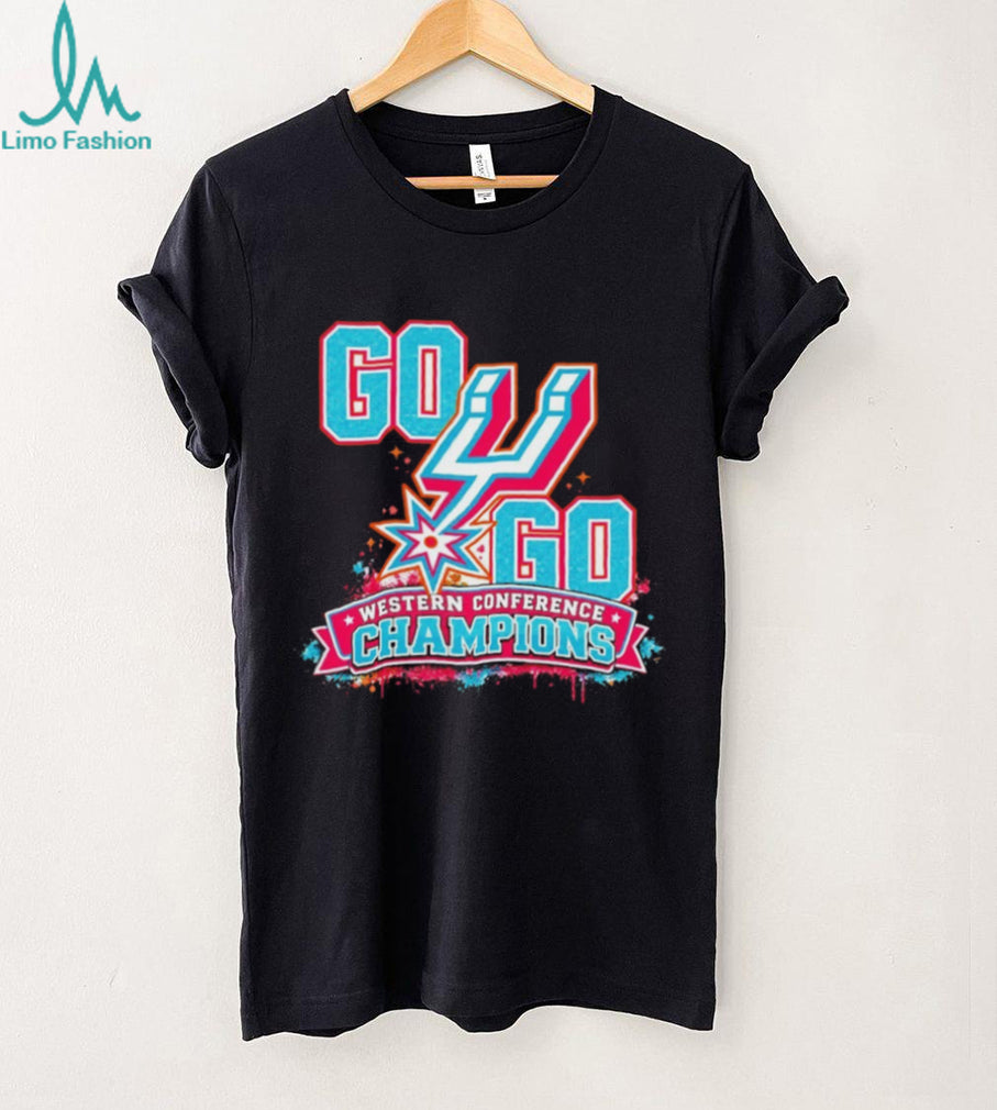 Go Spurs Go Retro West Champs Western Conference Champions shirt