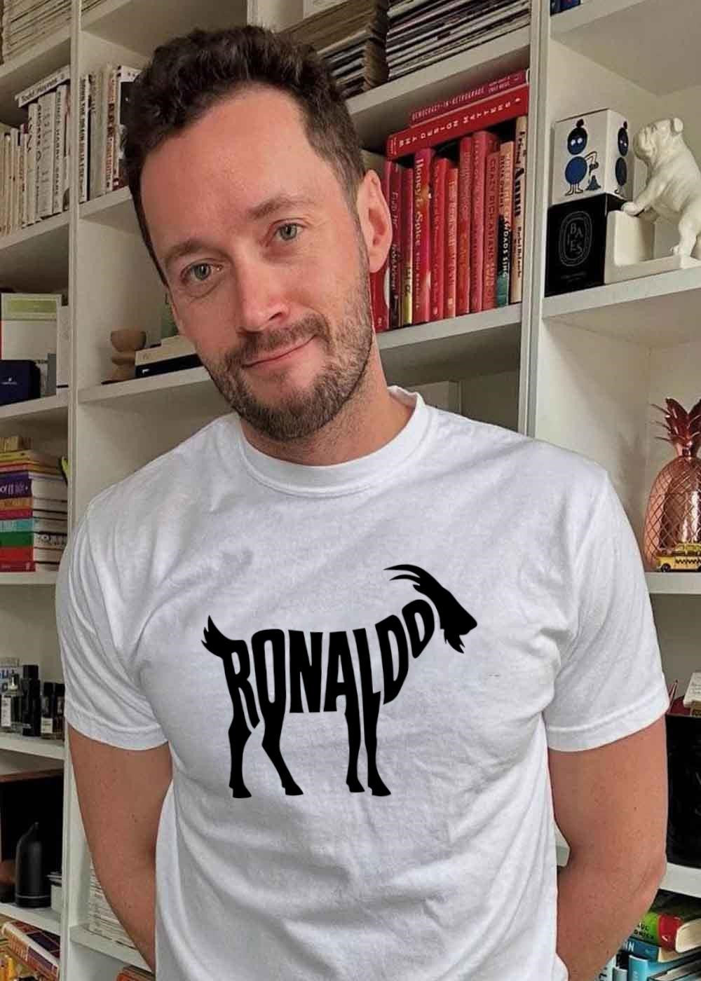 Goat Graphic Print Ronald T-Shirt