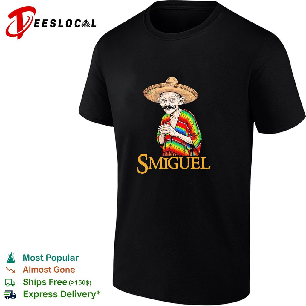 Goblin wearing Smiguel sombrero poncho shirt