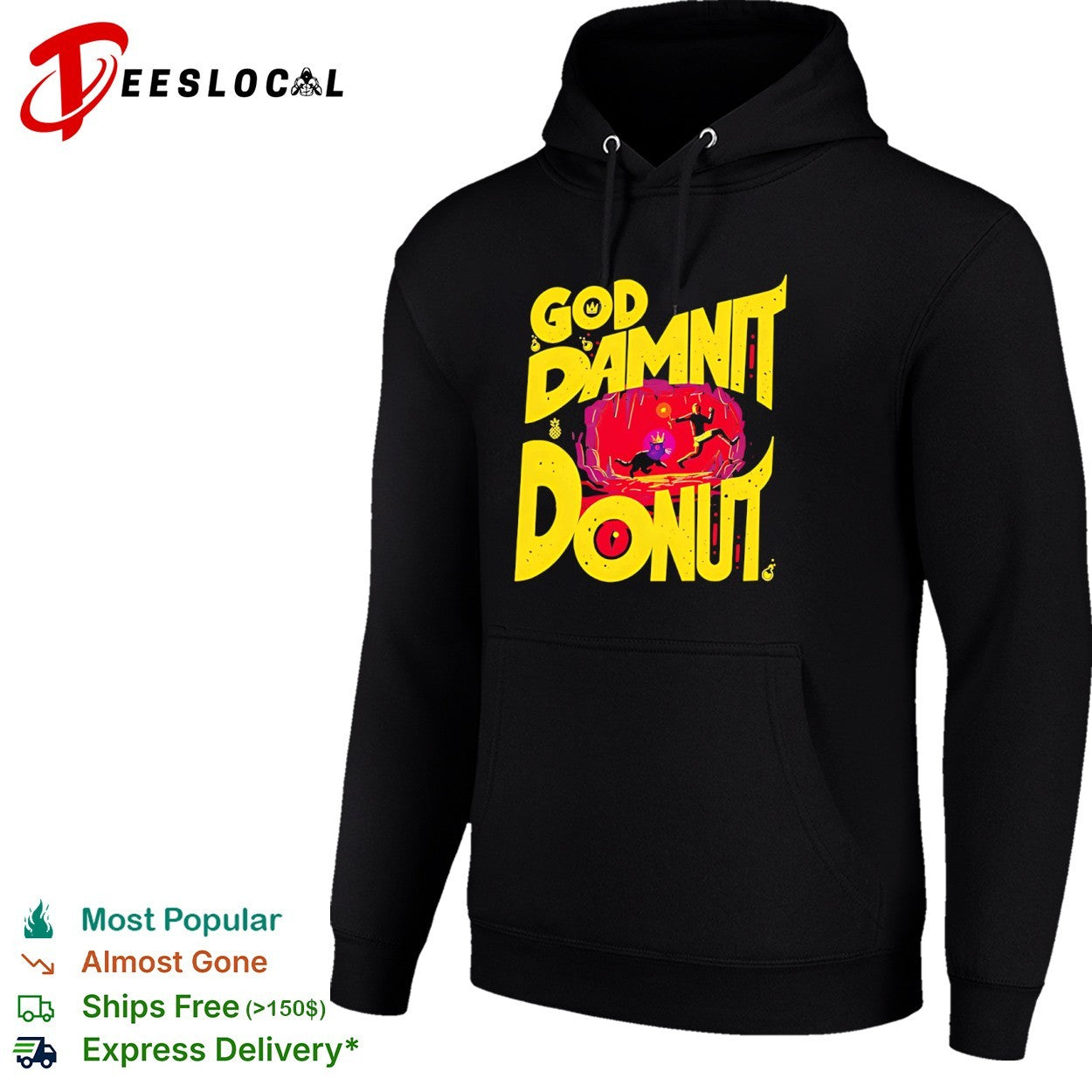 God Damnit Donut Carl Butcher Dungeon Crawler Carl shirt