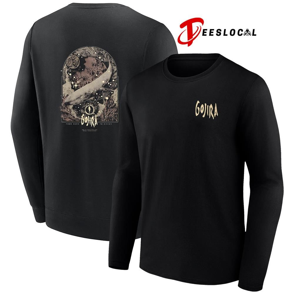 Gojira Paris France poster Bercy Accor Arena logo shirt