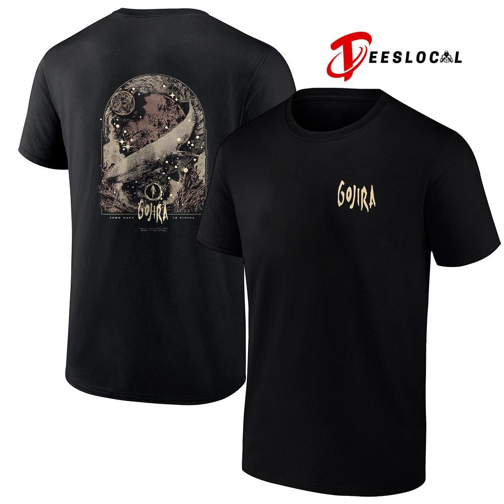 Gojira Paris France poster Bercy Accor Arena logo shirt