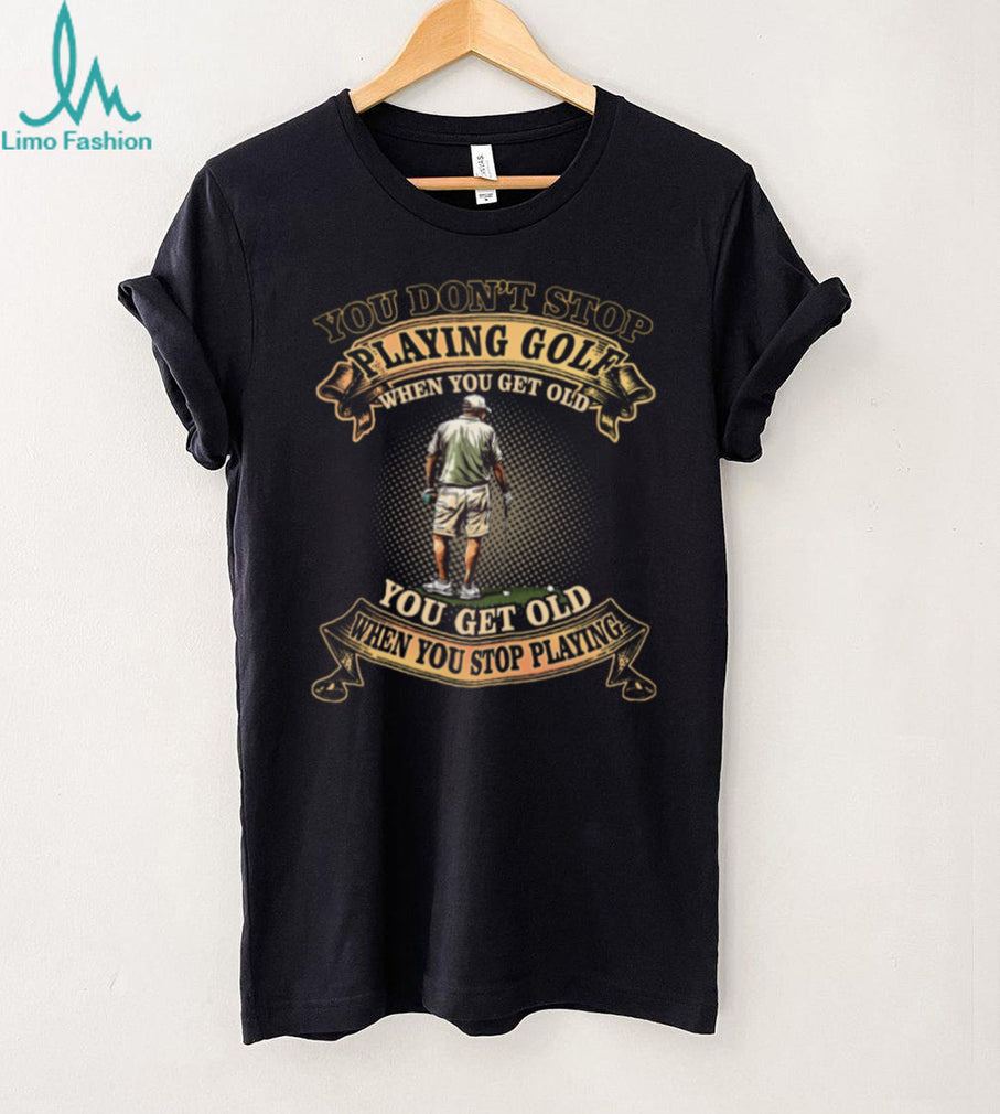 Golf Course View Quote Retro Sports Hobbyist Apparel T Shirt