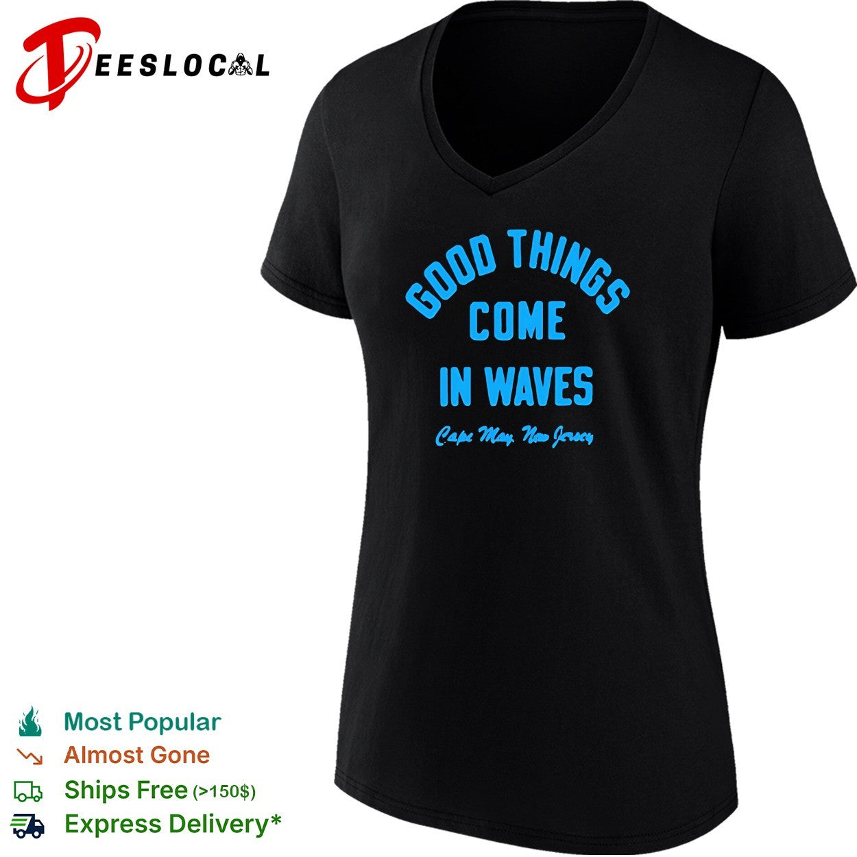 Good things come in waves Cape May New Jersey shirt