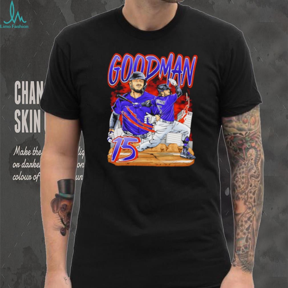 Goodman 15 Baseball Player Sports T Shirt