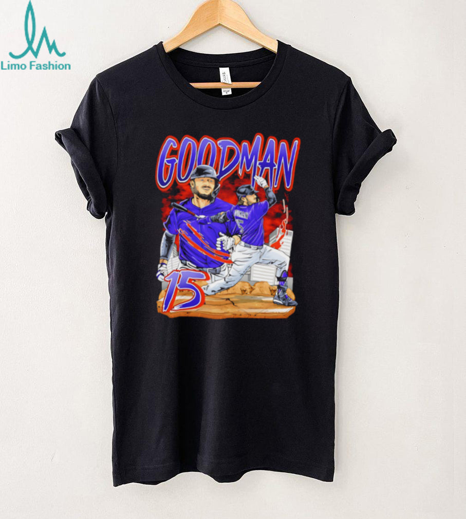 Goodman 15 Baseball Player Sports T Shirt