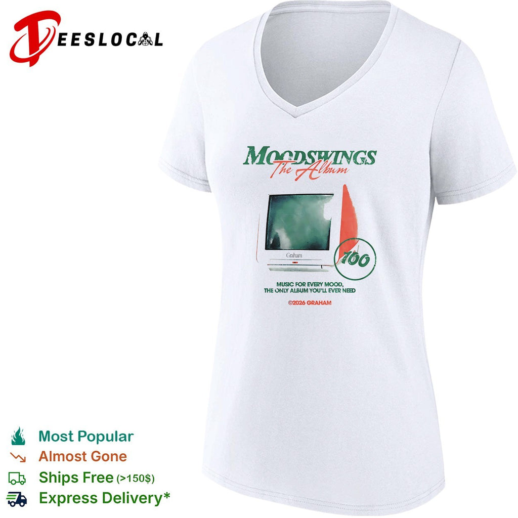 Graham Moodswings the album computer monitor 100 shirt