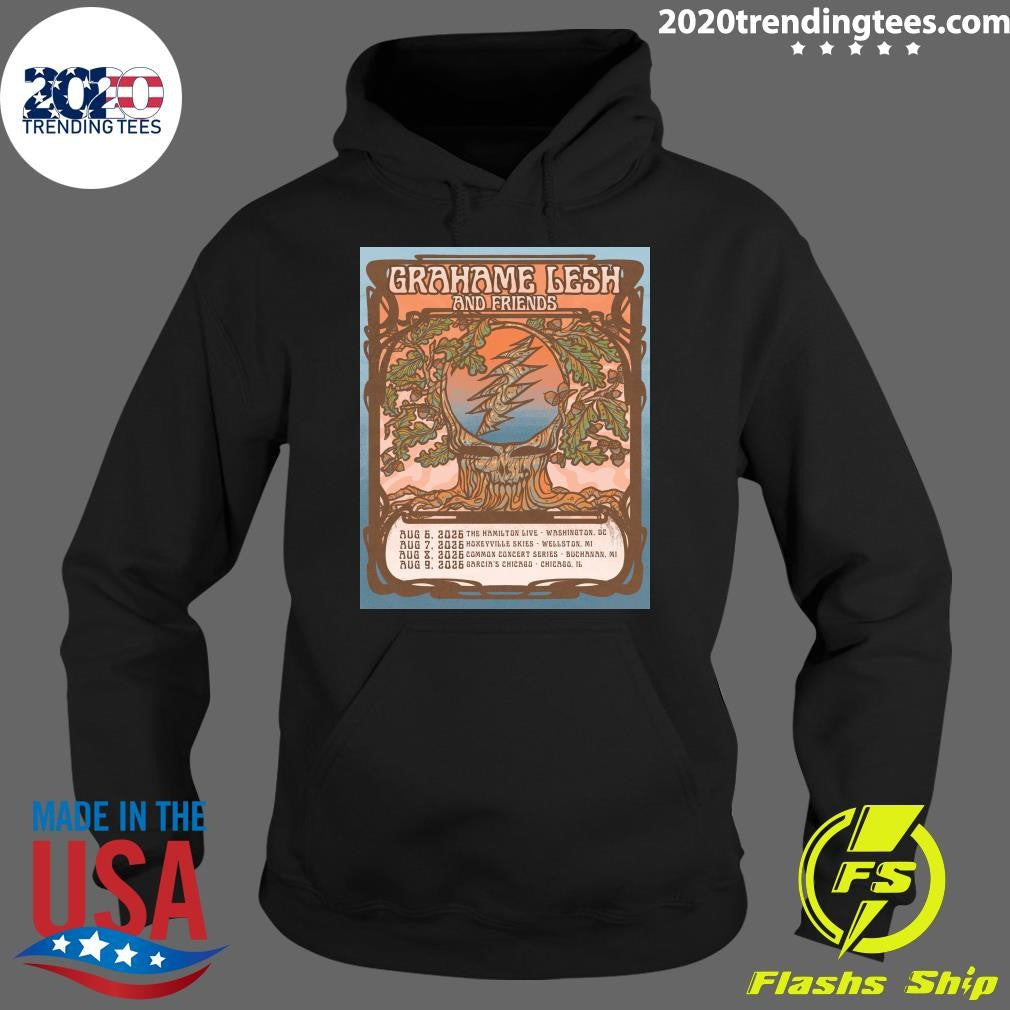 Grahame Lesh And Friends August 2026 Tour Shirt