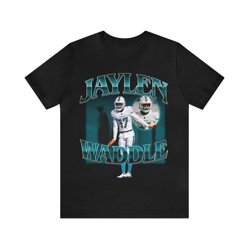 Graphic Jaylen Waddle Unisex T shirt Hoodie, Sweatshirt | PodTeesHub.com