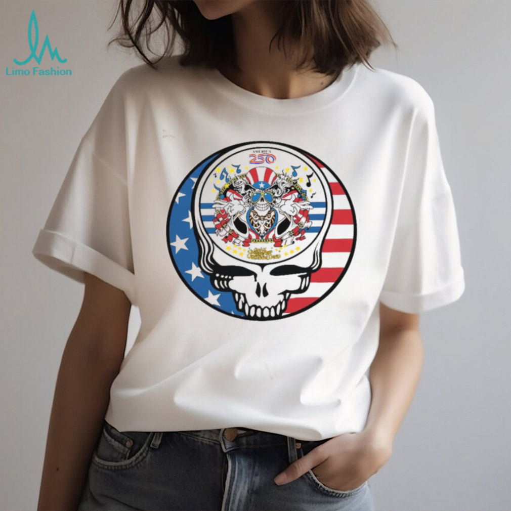 Grateful Dead Uncle Sam USA 250 Years Celebration Shirt
