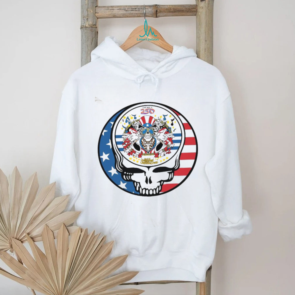 Grateful Dead Uncle Sam USA 250 Years Celebration Shirt