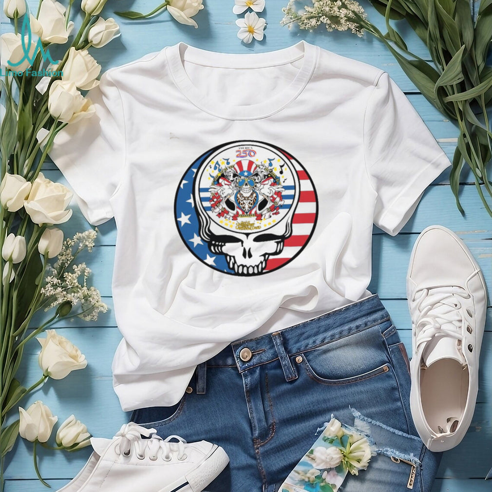 Grateful Dead Uncle Sam USA 250 Years Celebration Shirt