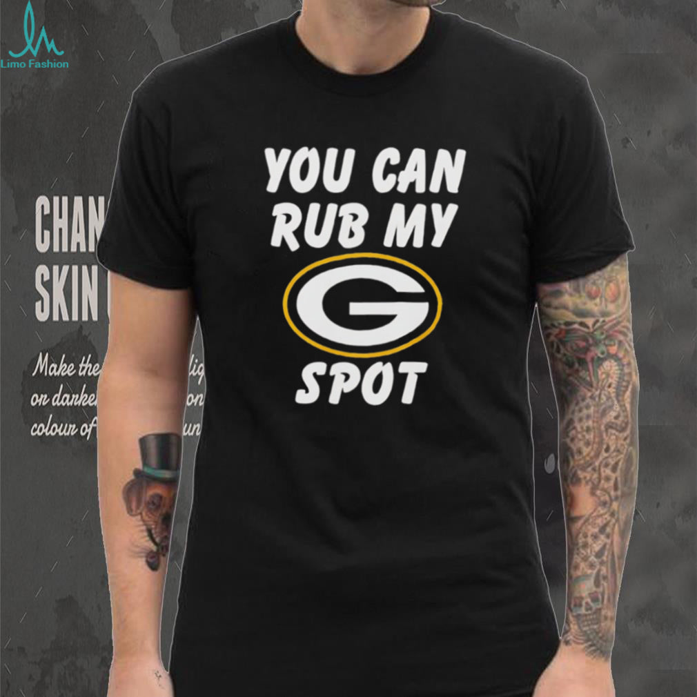 Green Bay Football Rub My G Spot Funny Fan T Shirt