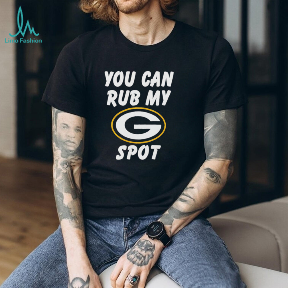 Green Bay Football Rub My G Spot Funny Fan T Shirt