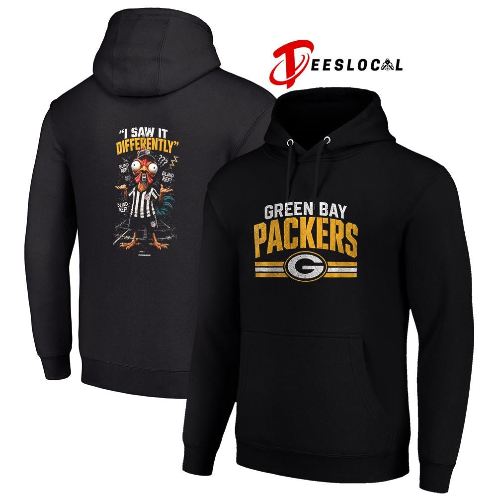 Green Bay Packers Blind ref I saw it differently shirt
