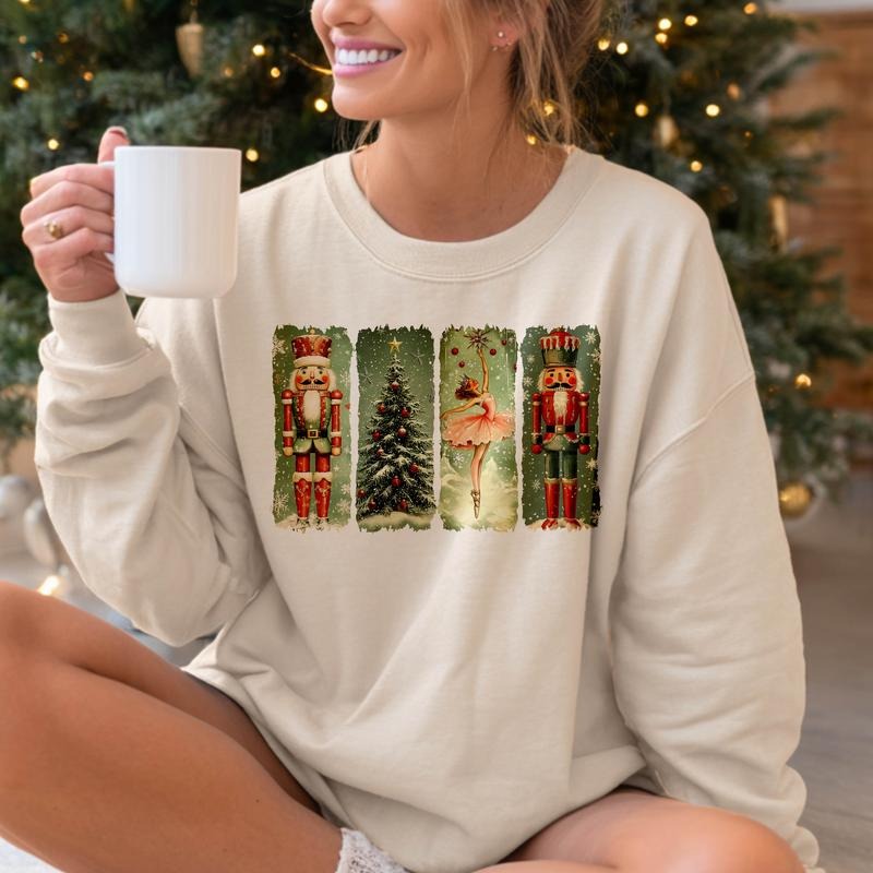 Green Nutcracker Crewneck Sweatshirt