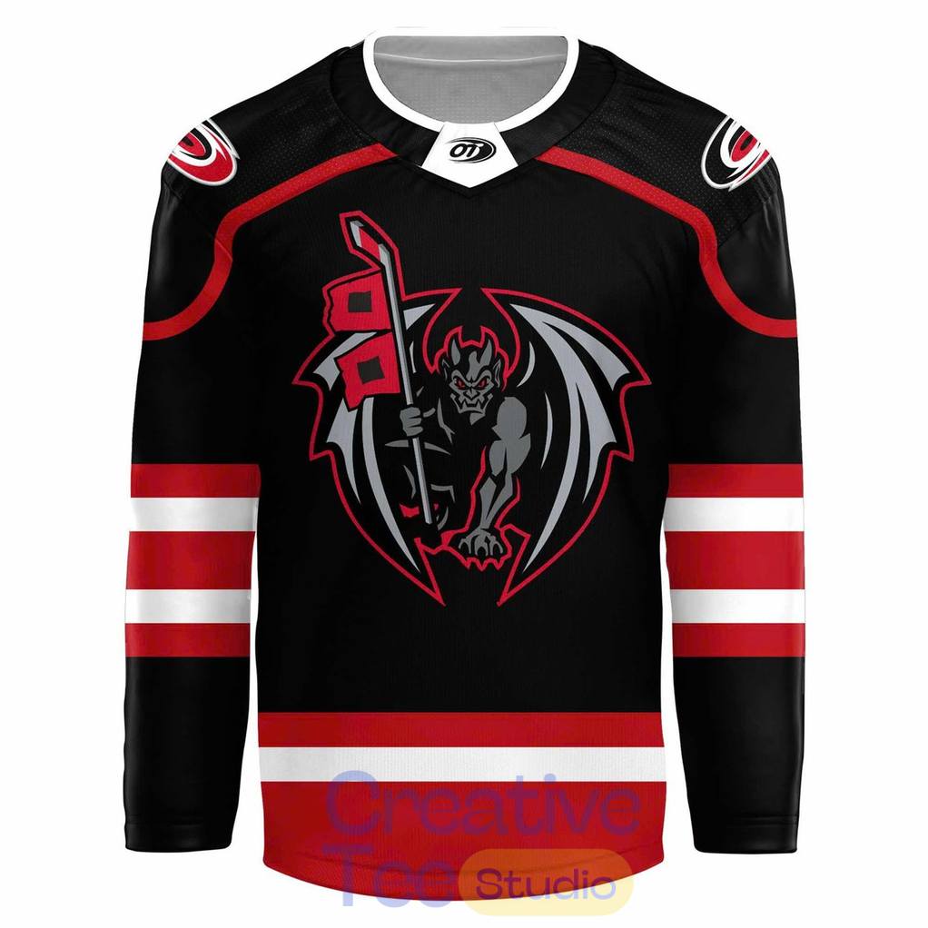 Greensboro Gargoyles Game Worn Affiliation Weekend 2026 Custom Hockey Jersey