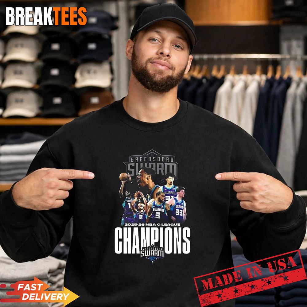 Greensboro Swarm NBA League Champions 2025-2026 t-shirt