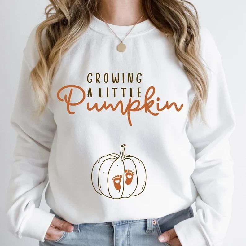 Growing A Little Pumpkin T-shirt - Sweatshirt