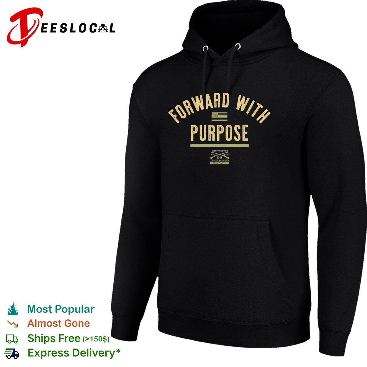 Grunt Style Foundation forward with purpose shirt