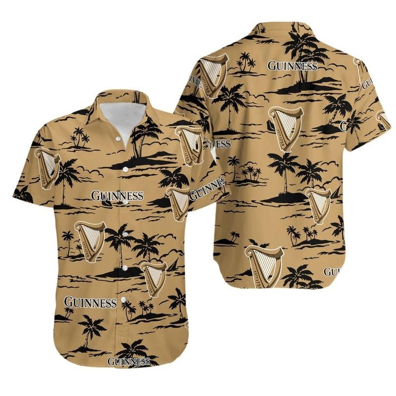 Guinness Hawaiian Beach Pattern Shirt, Hawaii Beer Shirt Hoodie, Sweatshirt | PodTeesHub.com