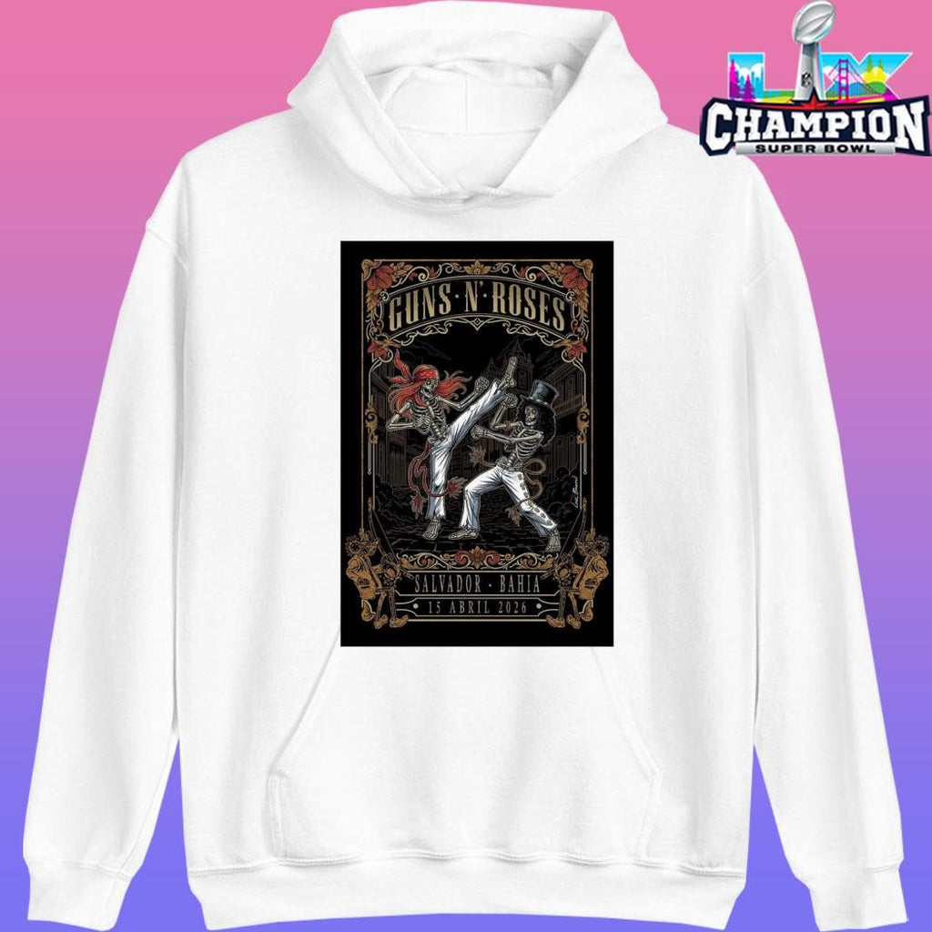 Guns N’ Roses April 15 2026 Salvador Brazil Shirt