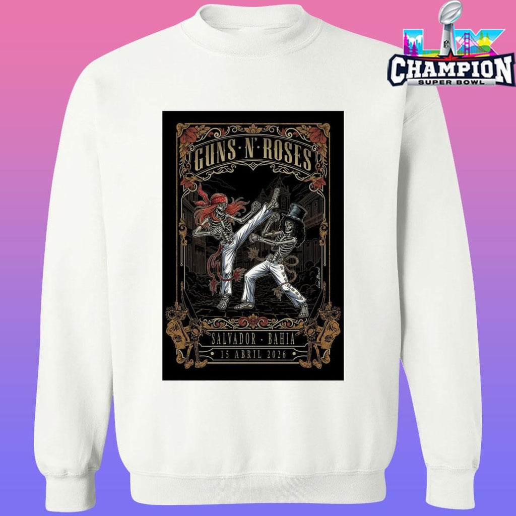 Guns N’ Roses April 15 2026 Salvador Brazil Shirt