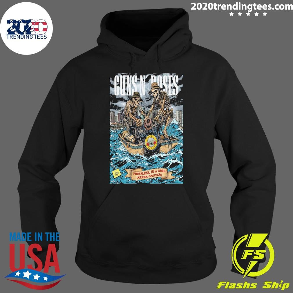 Guns N’ Roses Fortaleza, Brazil Tour On April 18 2026 Shirt