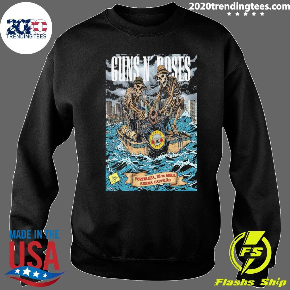 Guns N’ Roses Fortaleza, Brazil Tour On April 18 2026 Shirt