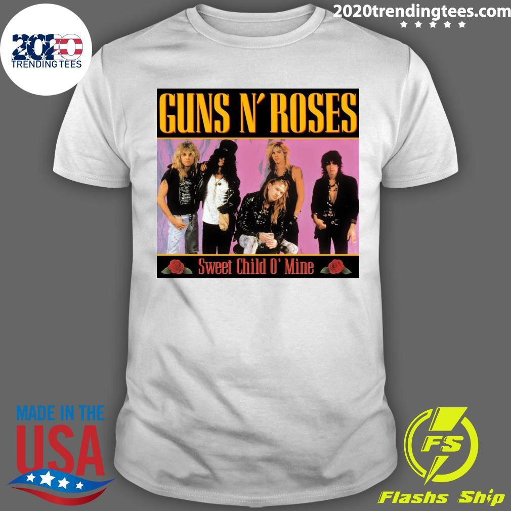 Guns N’ Roses Sweet Child O’ Mine 1987 Shirt