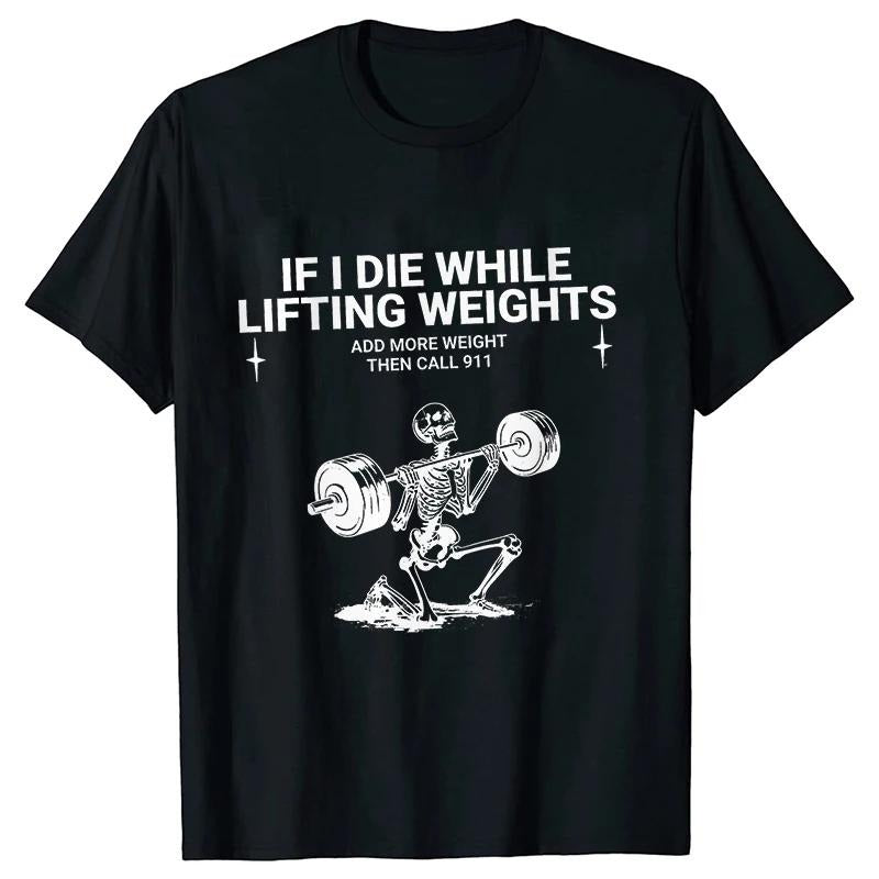 Gym Workout T-shirts for Men Clothing Funny Weightlifting Tshirts Short Sleeve Tops Clothes Fitness Exercise Tee Shirts...