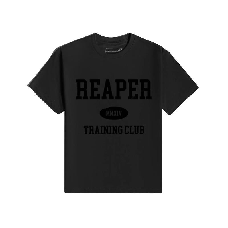 Gymreapers Reaper Training Club Tee Bold Graphic Athletic Cut Standard Fit Soft Stretch Material Hoodie, Sweatshirt