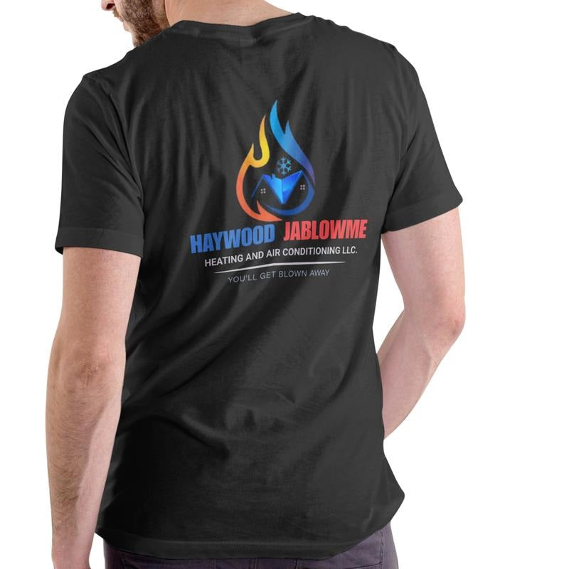 HAYWOOD JABLOWME HEATING AND AIR CONDITIONING Funny name T Shirt, Unisex Cotton Hoodie, Sweatshirt | PodTeesHub.com