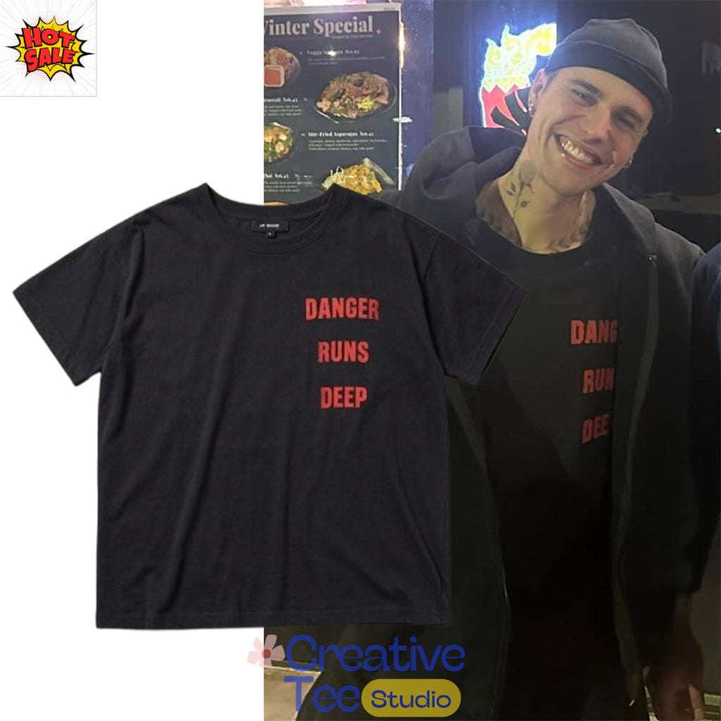 Hailey Bieber Danger Runs Deep At Thai Restaurant T-Shirt