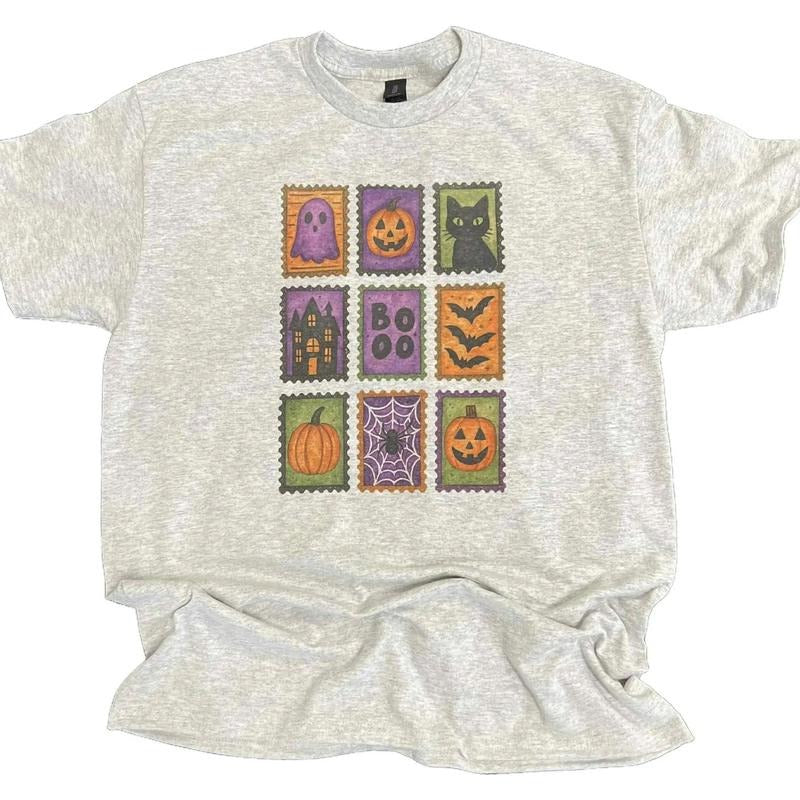 Halloween Stamp Tshirt Hoodie, Sweatshirt | PodTeesHub.com