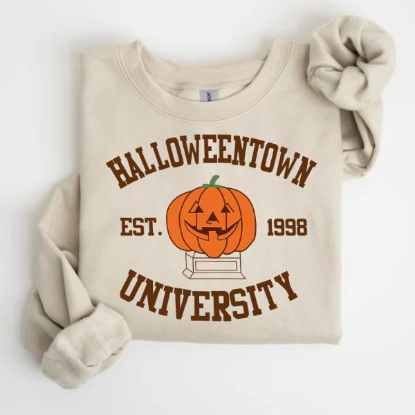 Halloween Town Est 1998 Sweatshirt & T-shirt, Halloweentown Est 1998 University Shirt Hoodie | PodTeesHub.com