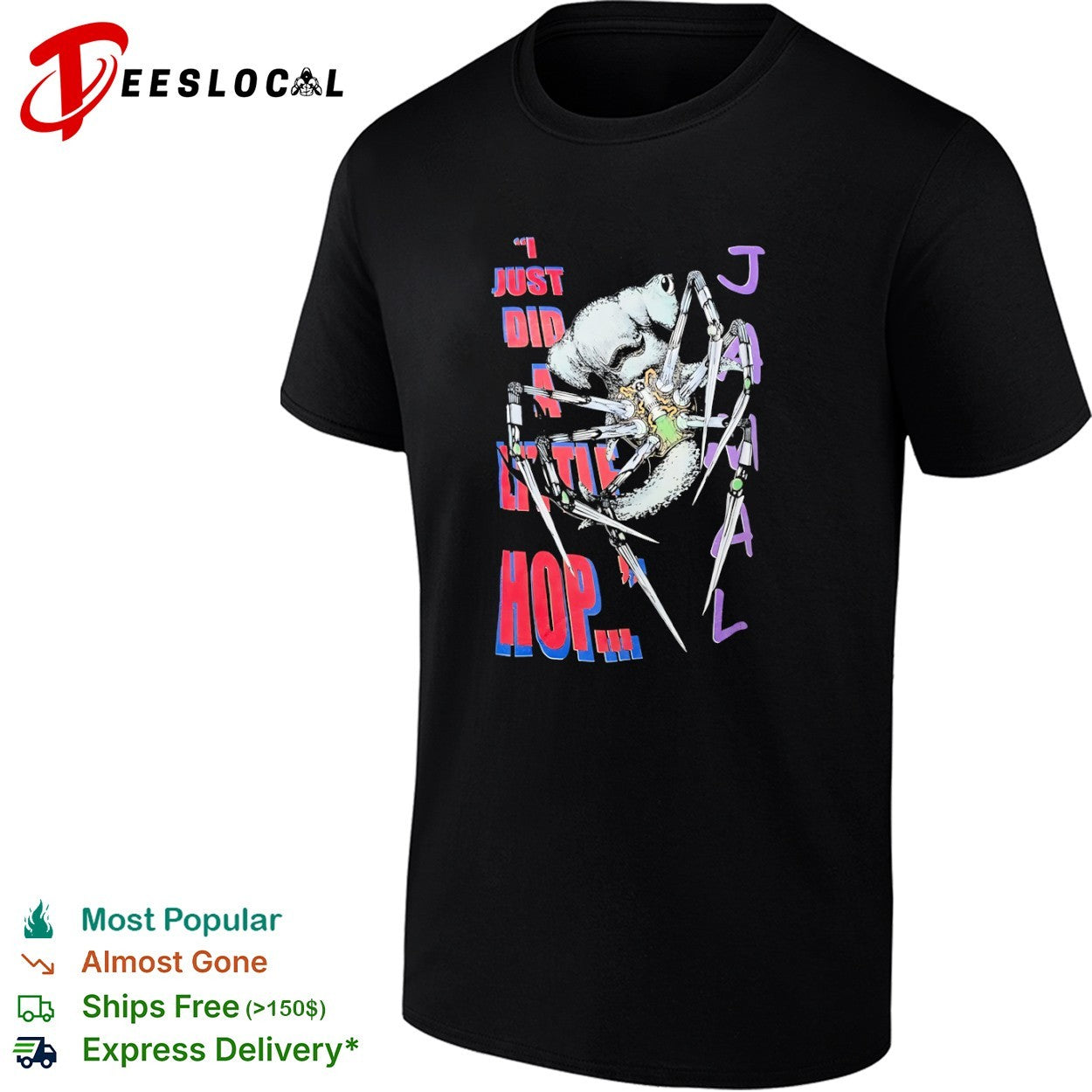 Hammerhead shark mechanical spider creature shirt