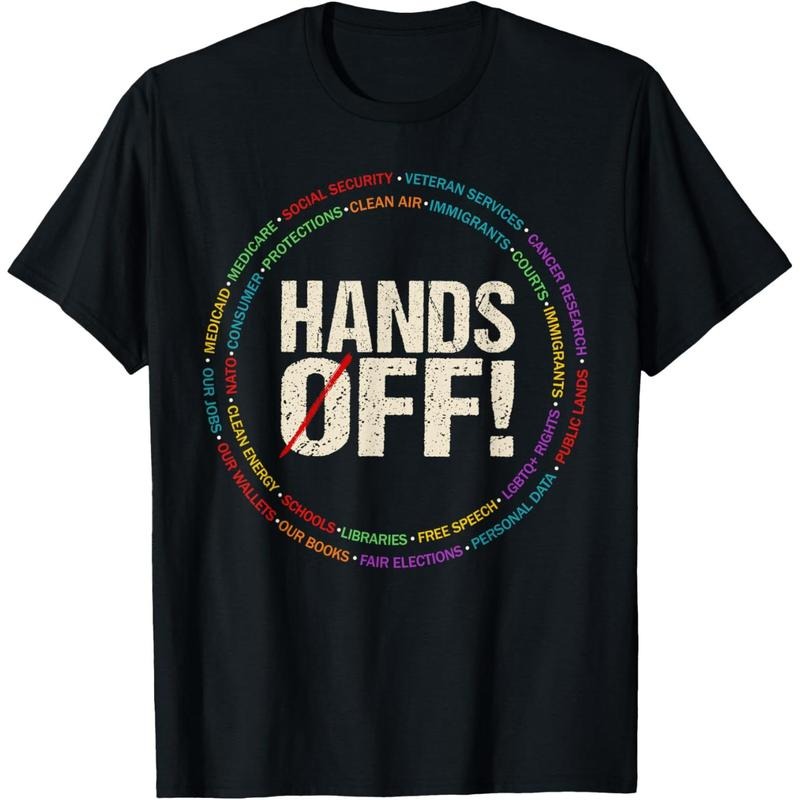 Hands Off Protest Social Security And Medicare Protest T-Shirt Hoodie, Sweatshirt | PodTeesHub.com