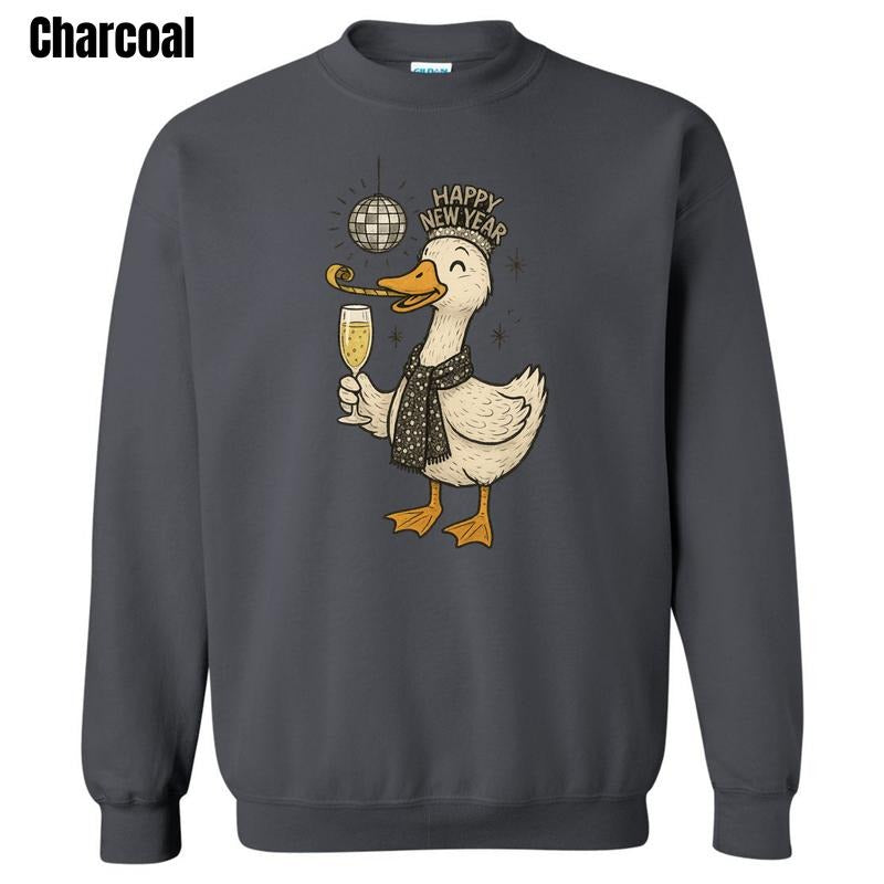 Happy Goose New Year Sweatshirt 'PFNLB' T-Shirts, Hoodie | PodTeesHub.com